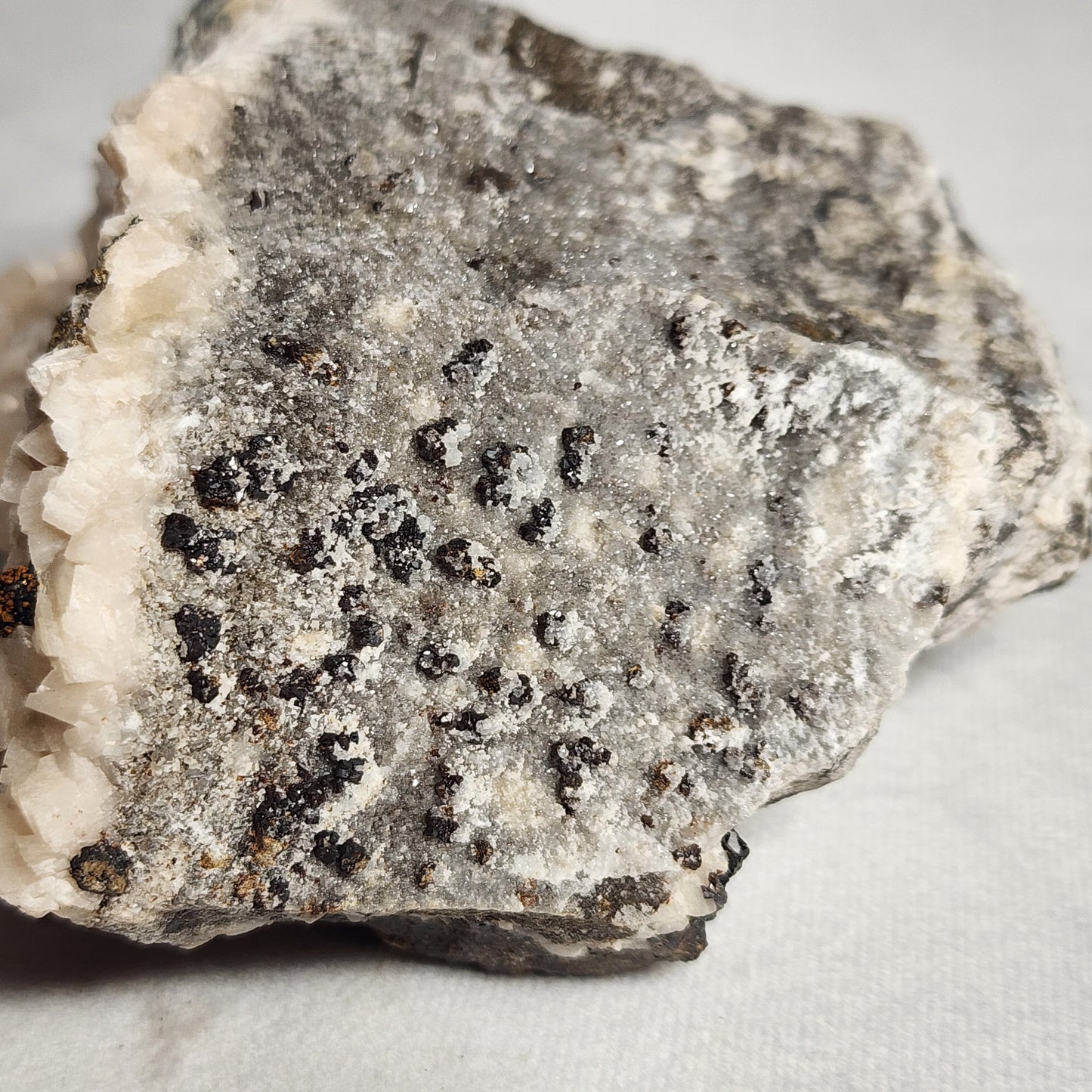 Sparkling Galena and Crystals on Matrix