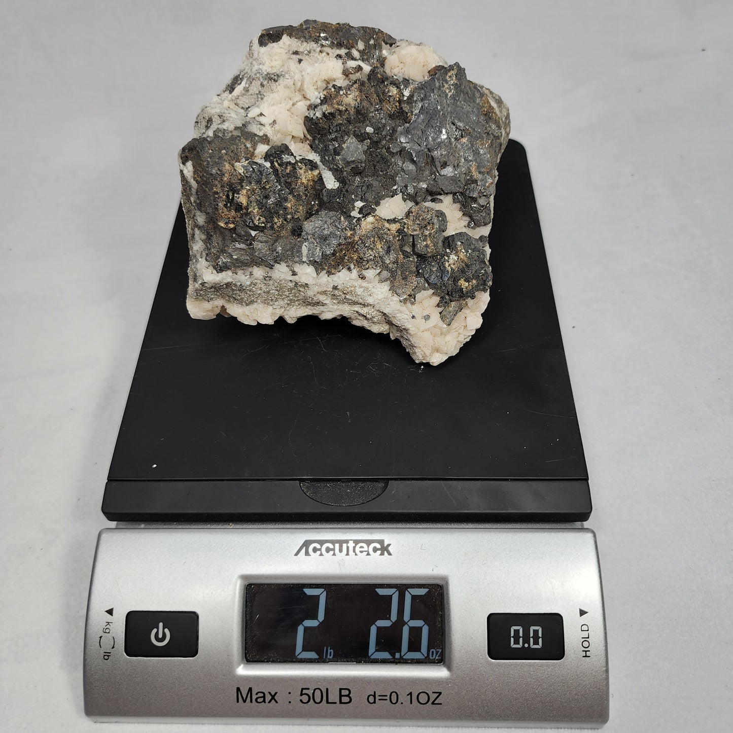 Sparkling Galena and Crystals on Matrix