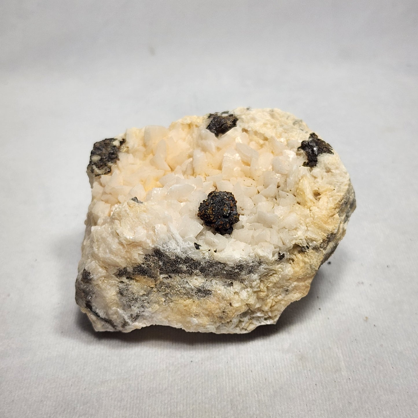 Pretty Dolomite and Galena from Morocco