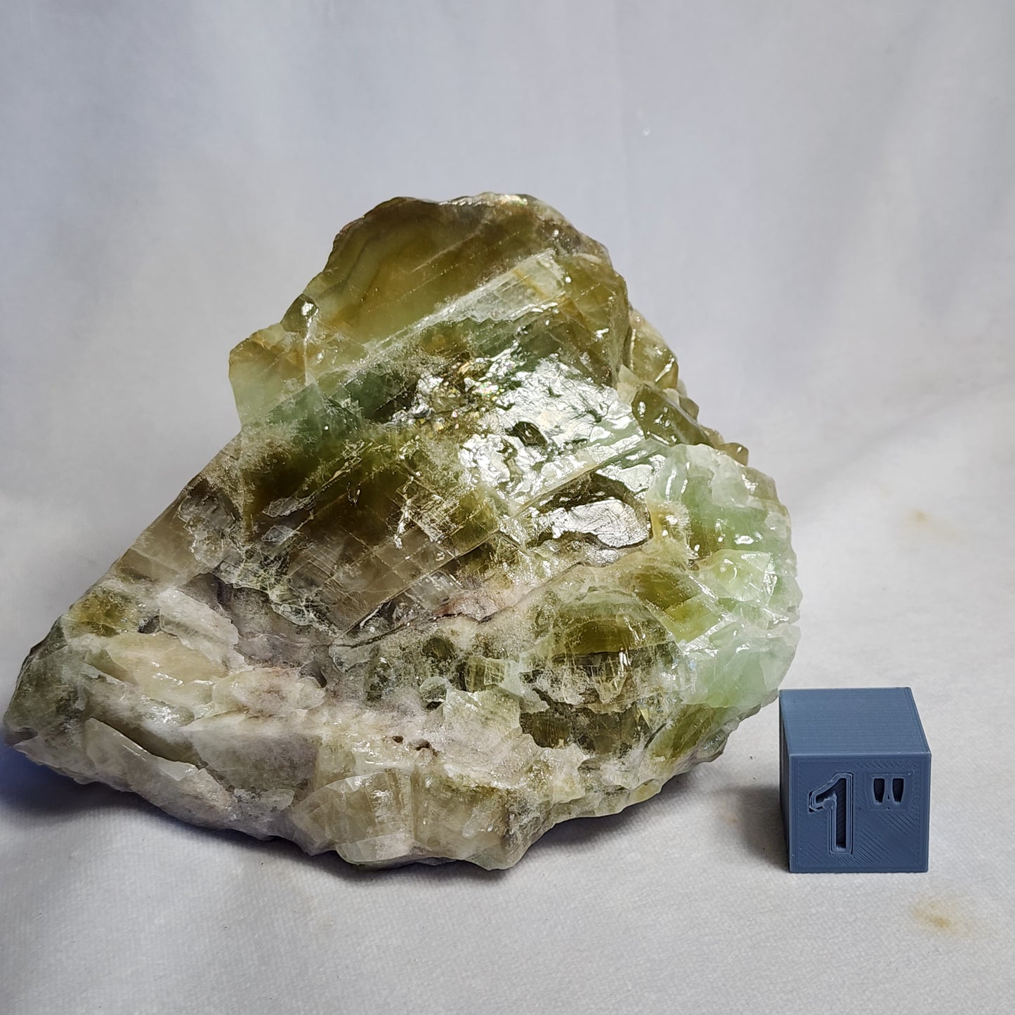 Green Banded Calcite