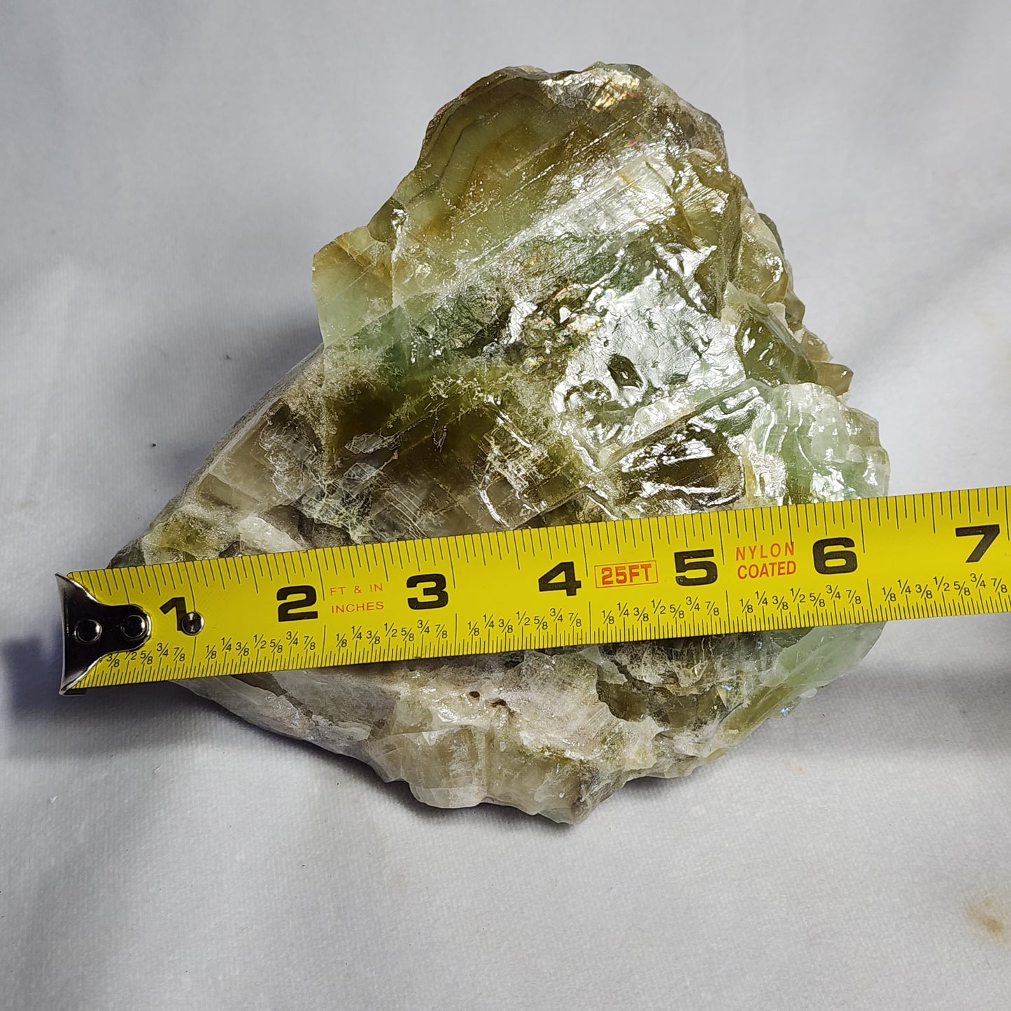 Green Banded Calcite
