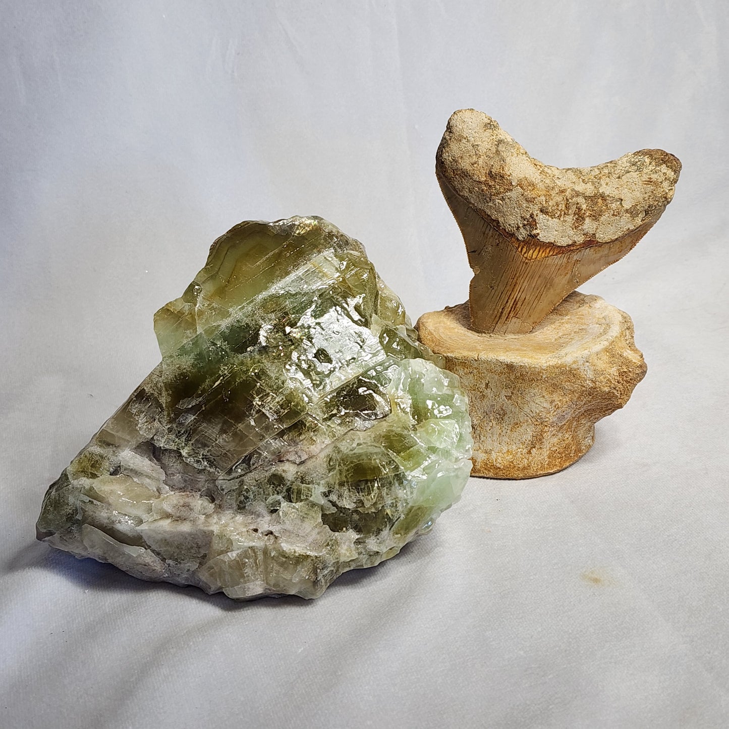 Green Banded Calcite