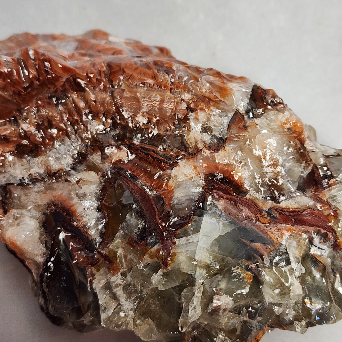 Gorgeous Tri-Colored Calcite