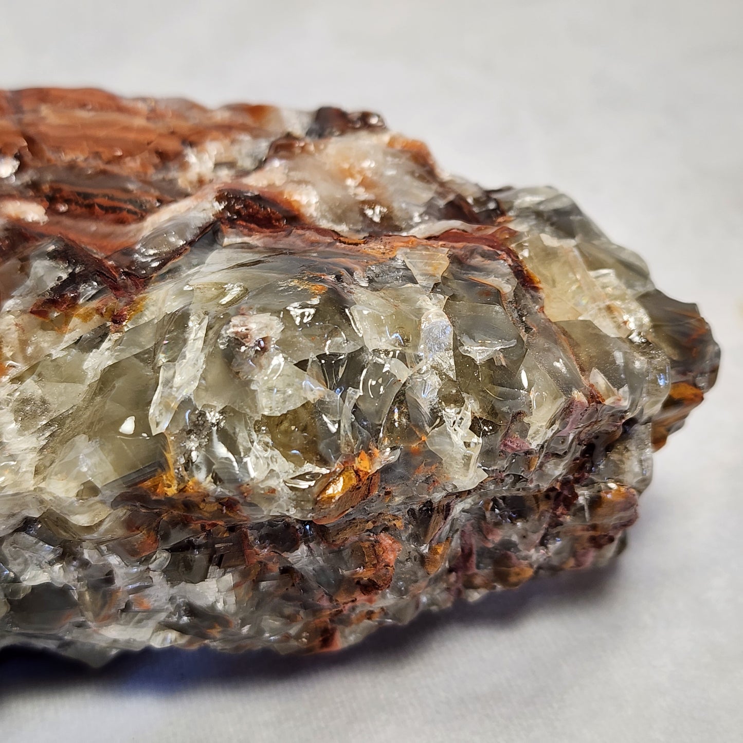 Gorgeous Tri-Colored Calcite