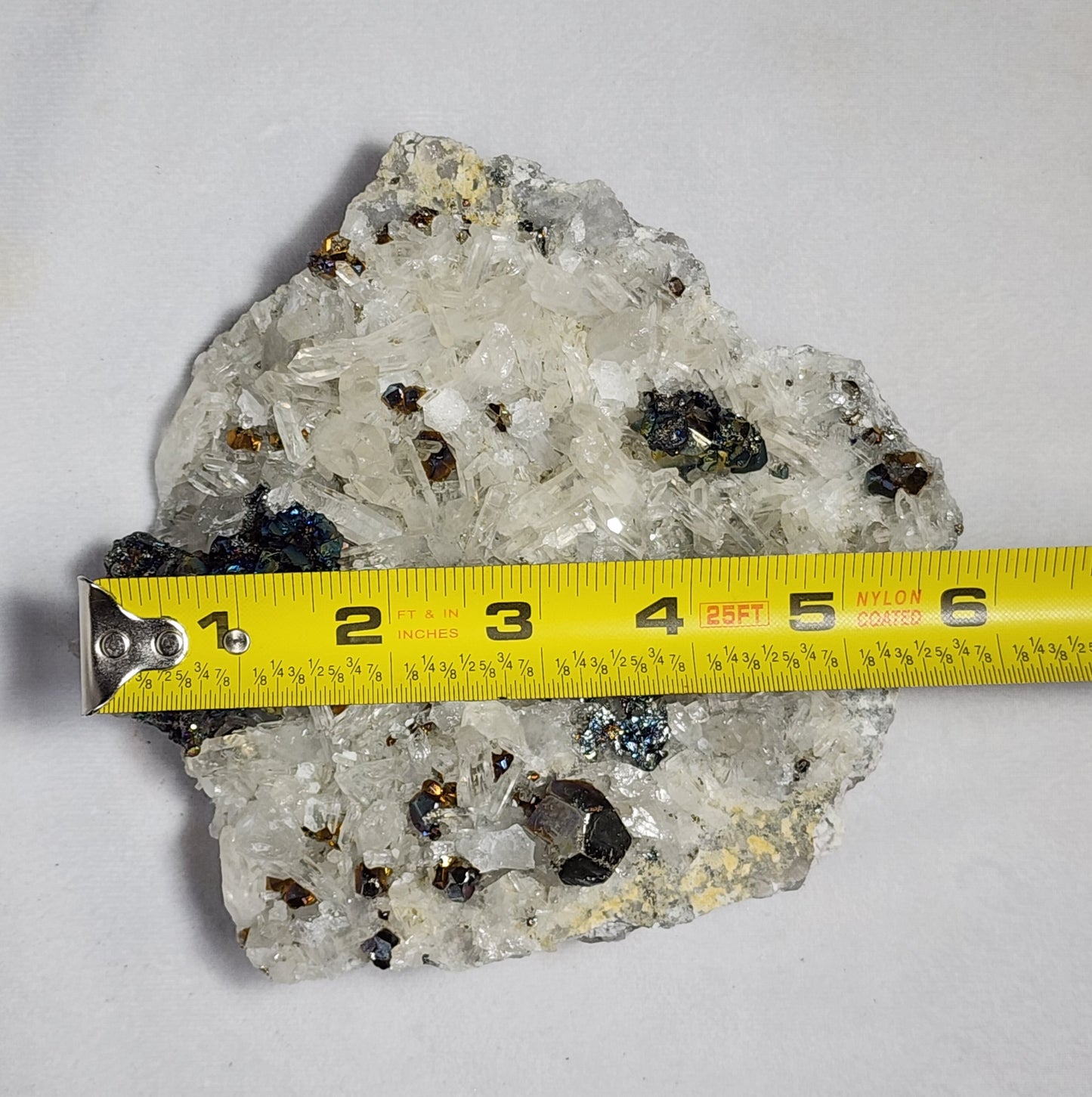 Majestical Pyrite on Quartz