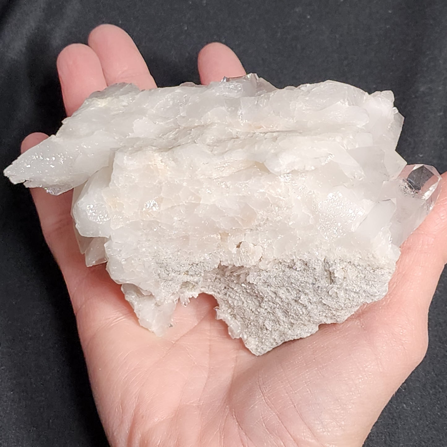 Captivating Crystal Clear Quartz Cluster