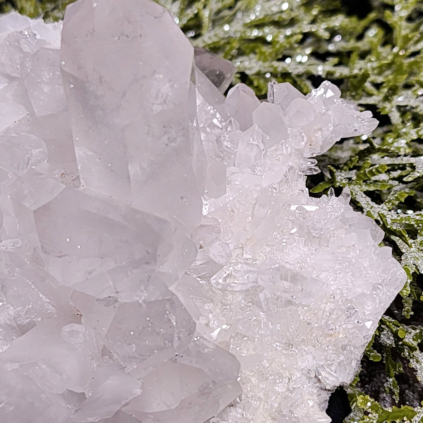 Captivating Crystal Clear Quartz Cluster