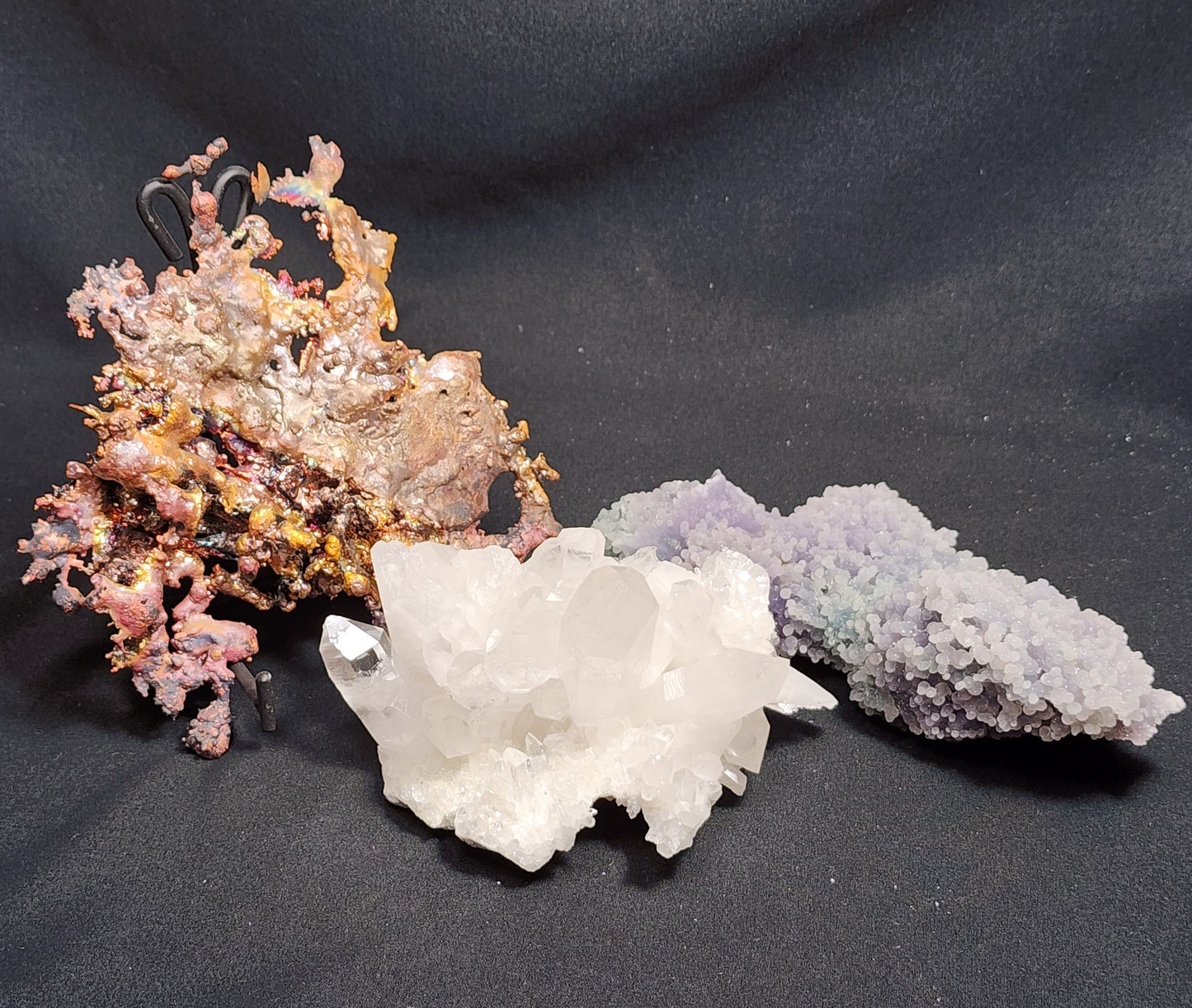 Captivating Crystal Clear Quartz Cluster