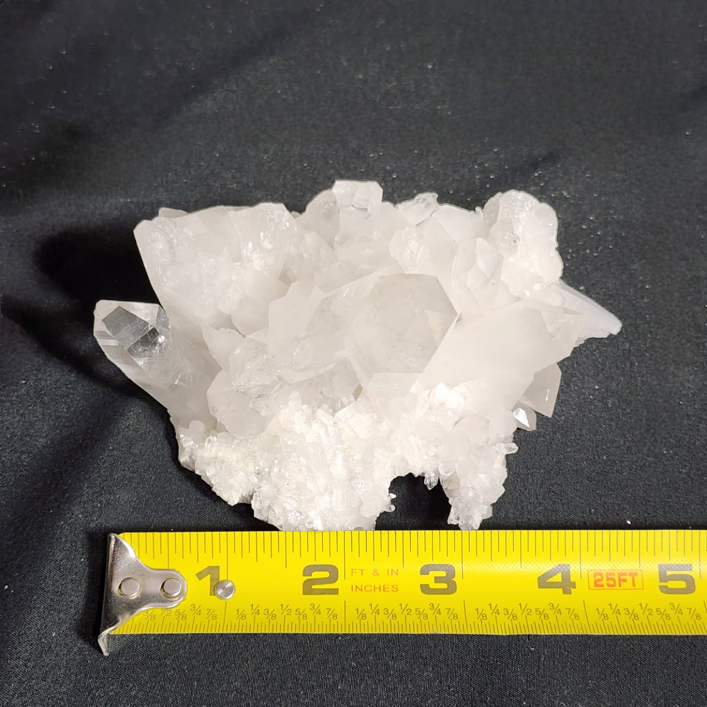 Captivating Crystal Clear Quartz Cluster