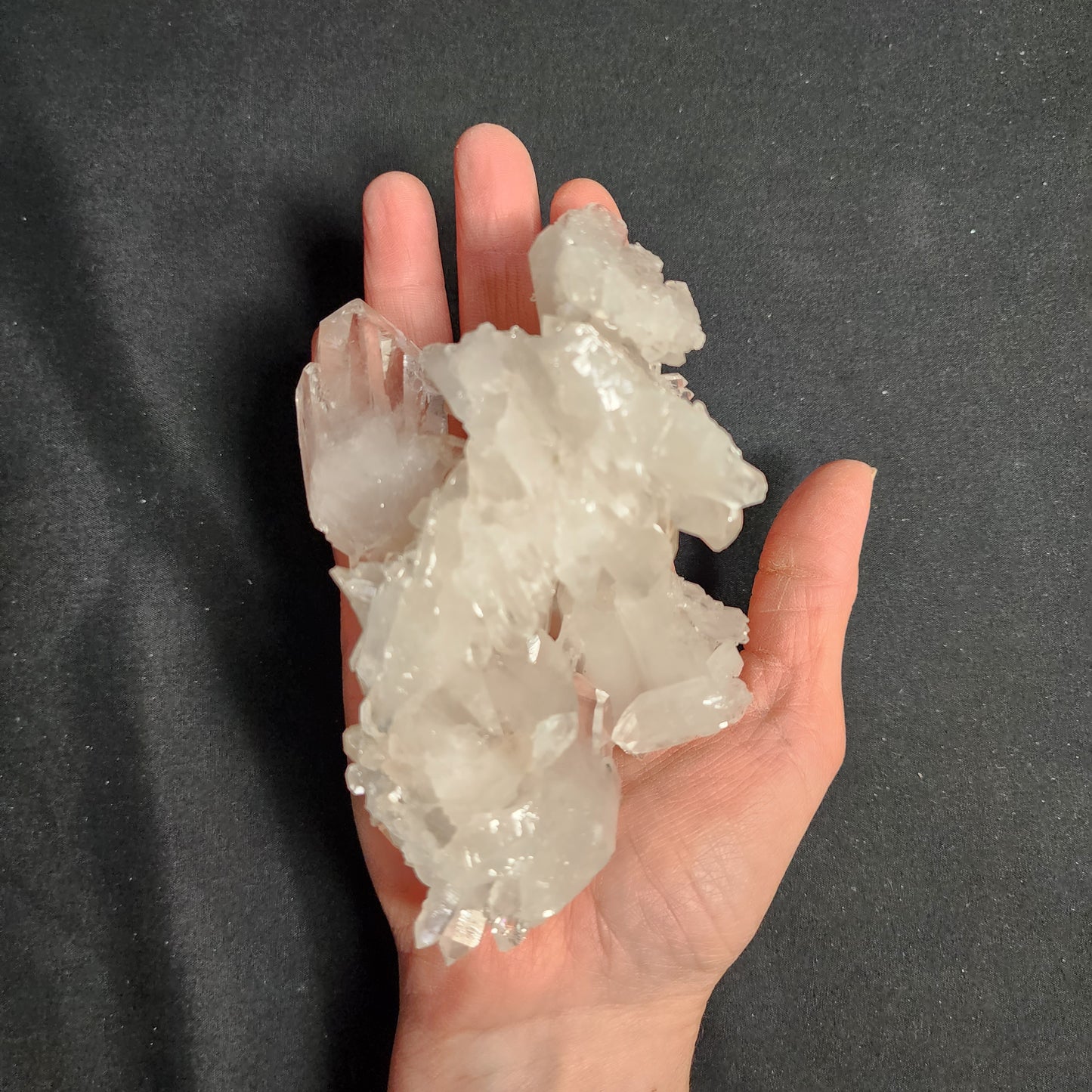 Clear Crystal Quartz Cluster