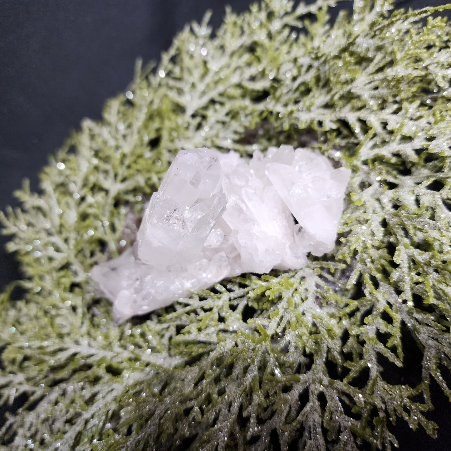 Clear Crystal Quartz Cluster