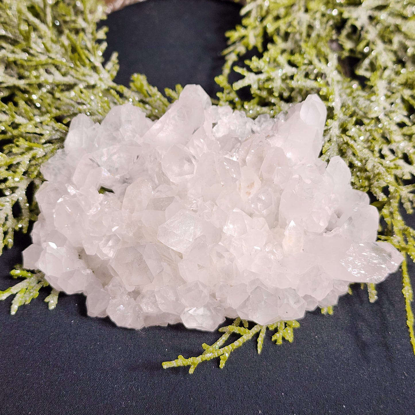 Sparkling Clear Quartz Cluster