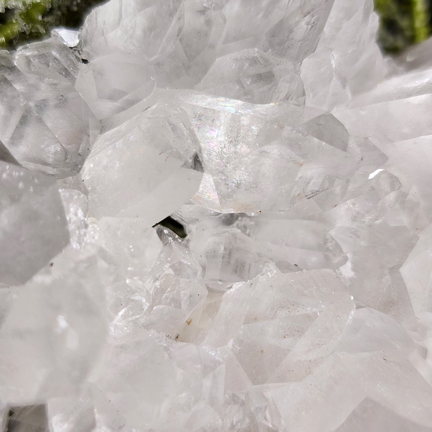 Sparkling Clear Quartz Cluster