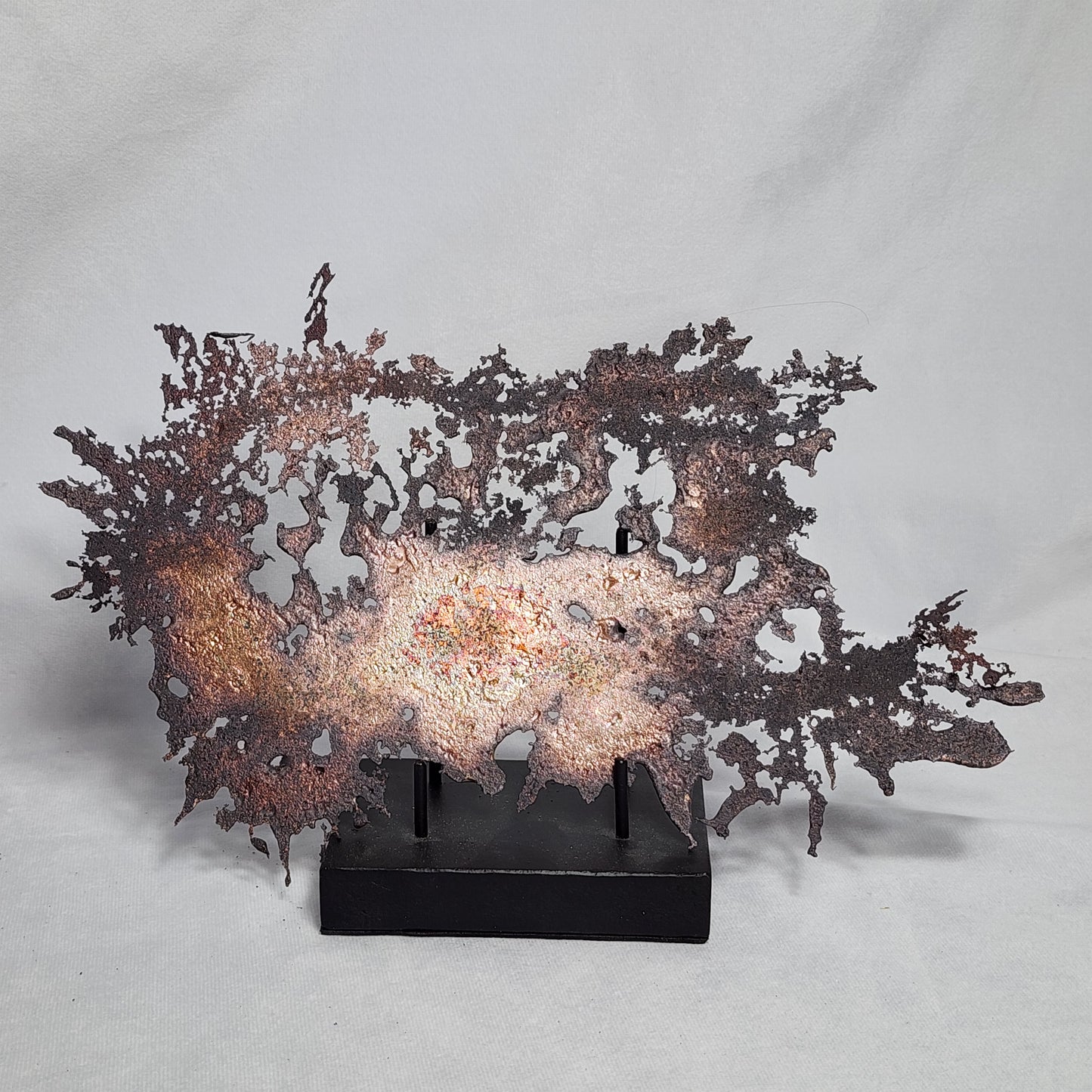 Unique Splash Copper Art