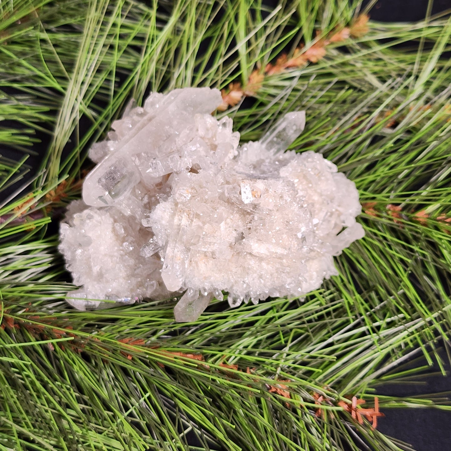 Gorgeous Clear Quartz Cluster