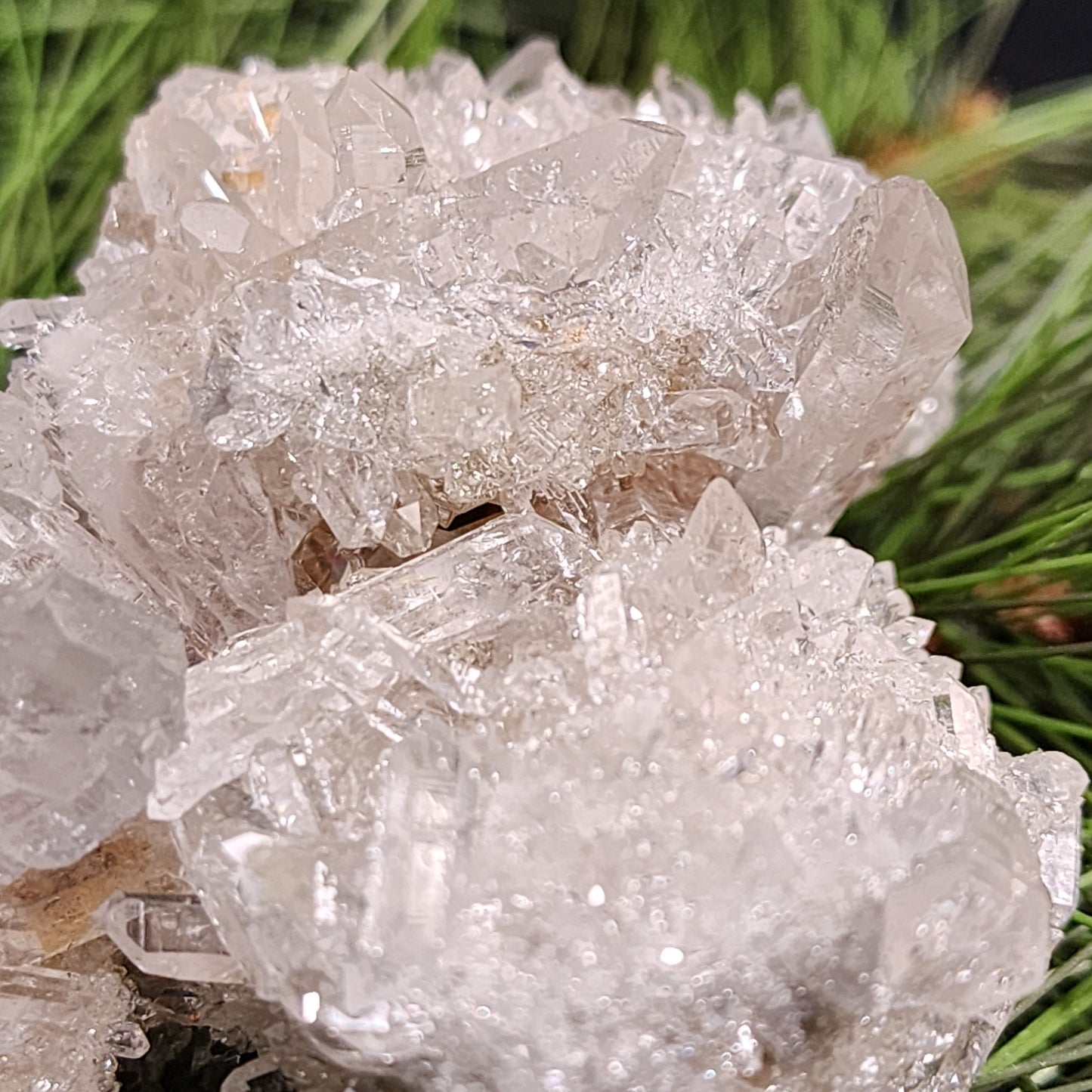 Gorgeous Clear Quartz Cluster