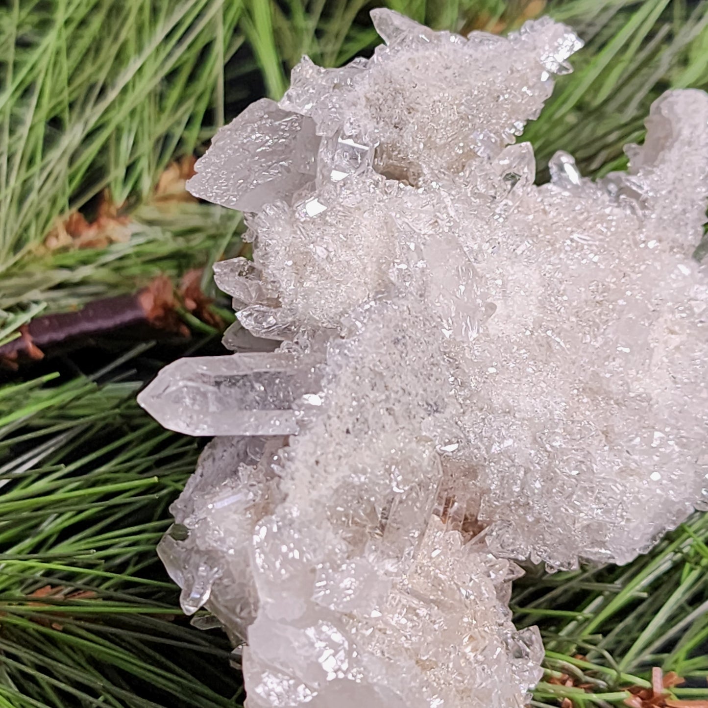 Gorgeous Clear Quartz Cluster