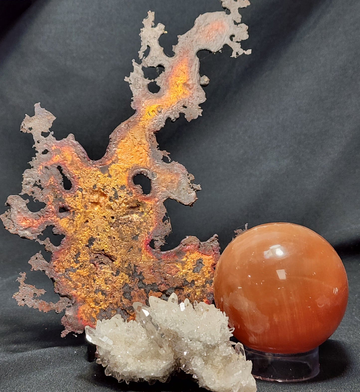 Gorgeous Clear Quartz Cluster