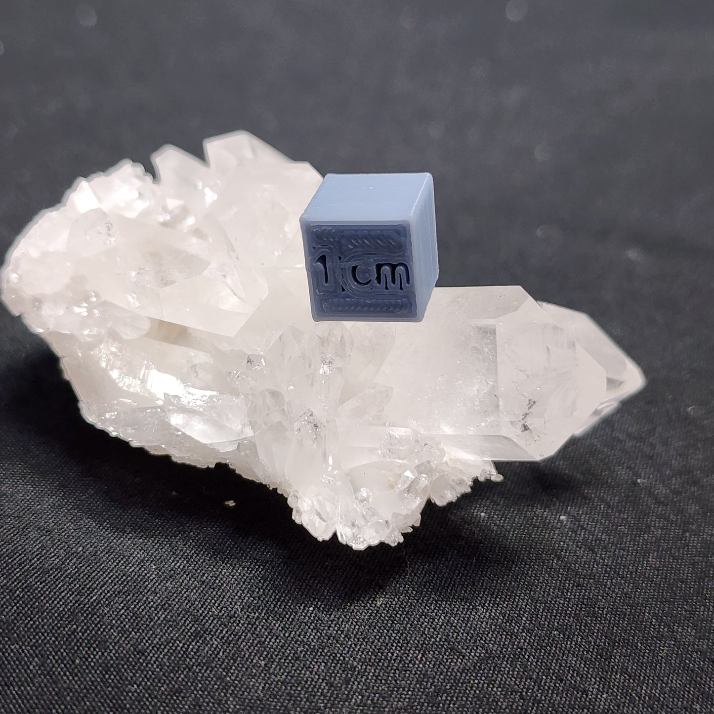 Clear Captivating Quartz Cluster