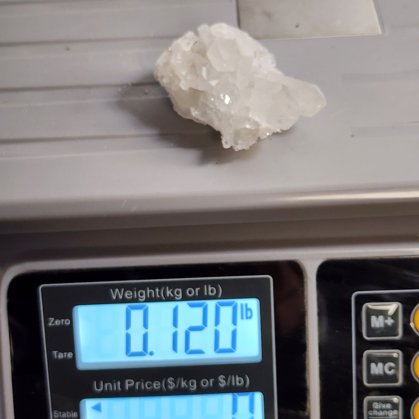 Clear Captivating Quartz Cluster