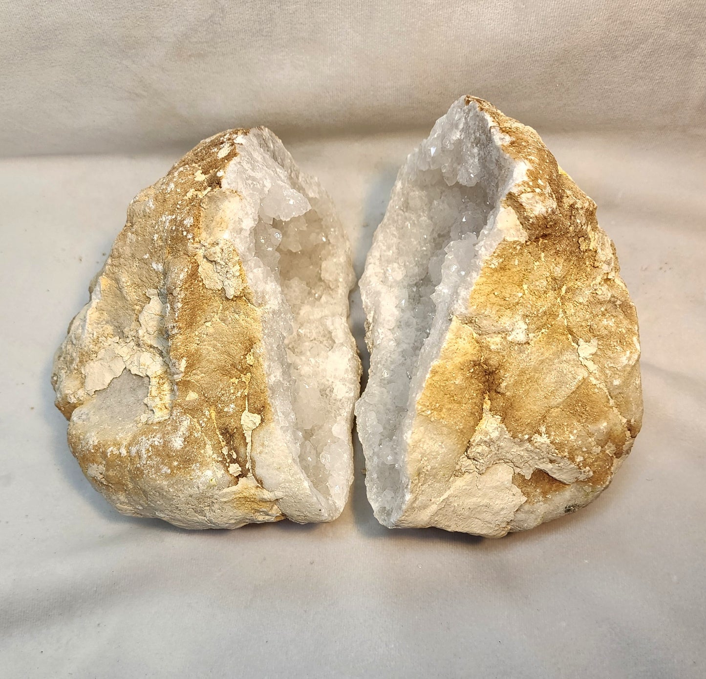 Elegant Geode Pair