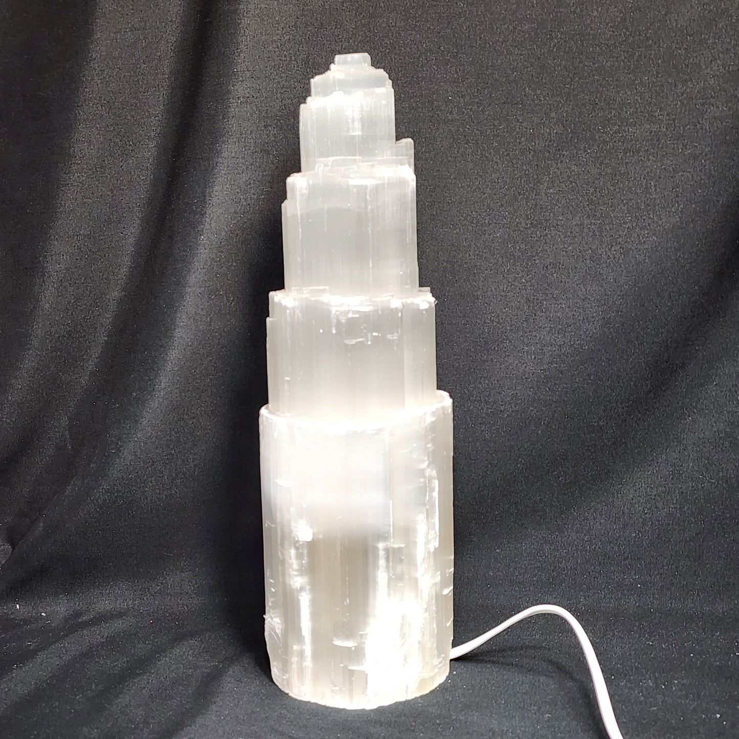 Stunning Selenite Lamp 14"