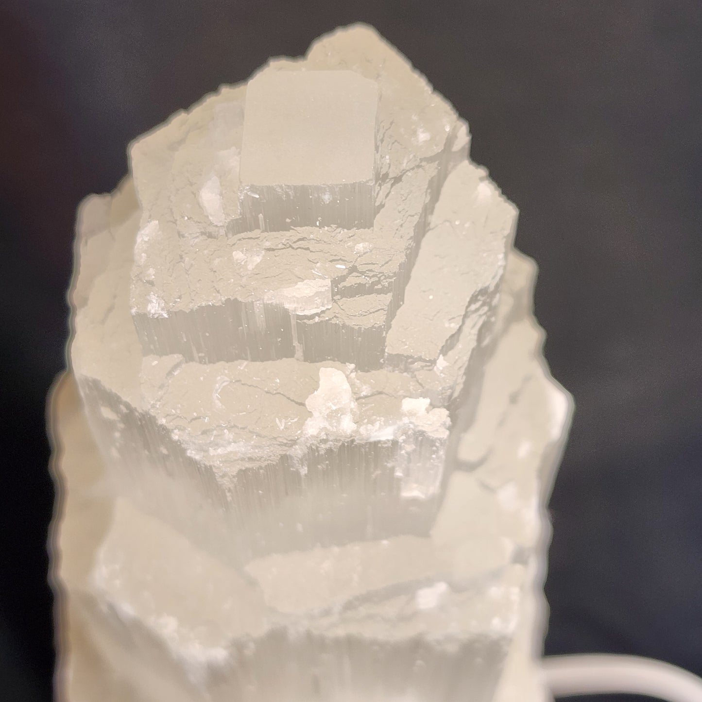 Stunning Selenite Lamp 14"