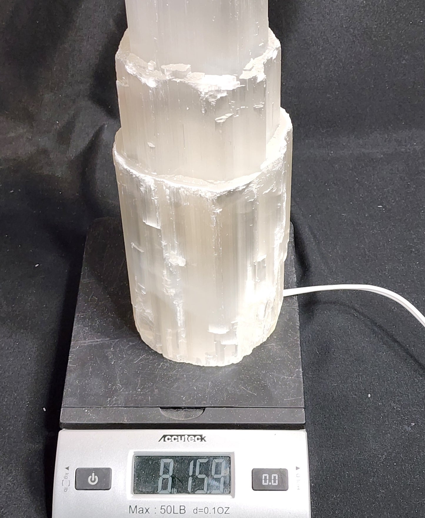 Stunning Selenite Lamp 14"
