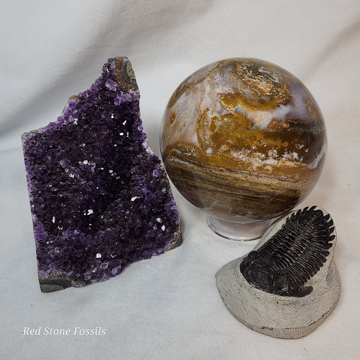 Attractive Ocean Jasper Sphere