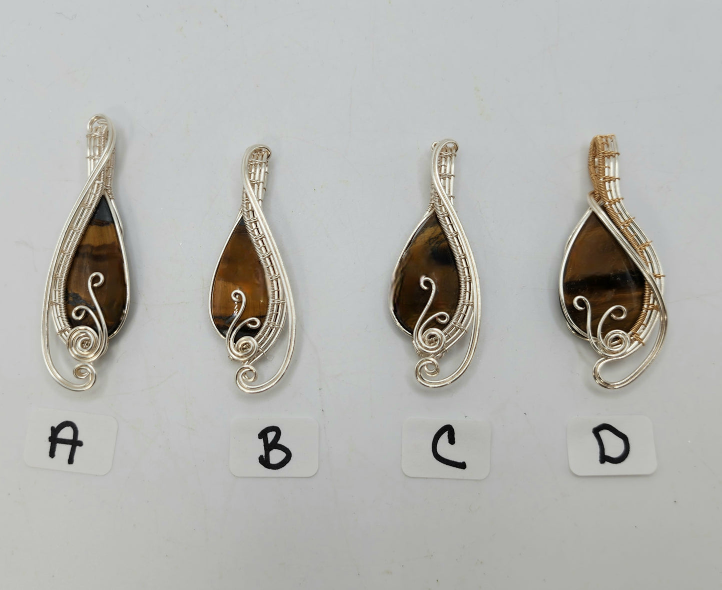 Terrific Tigers Eye Pendants