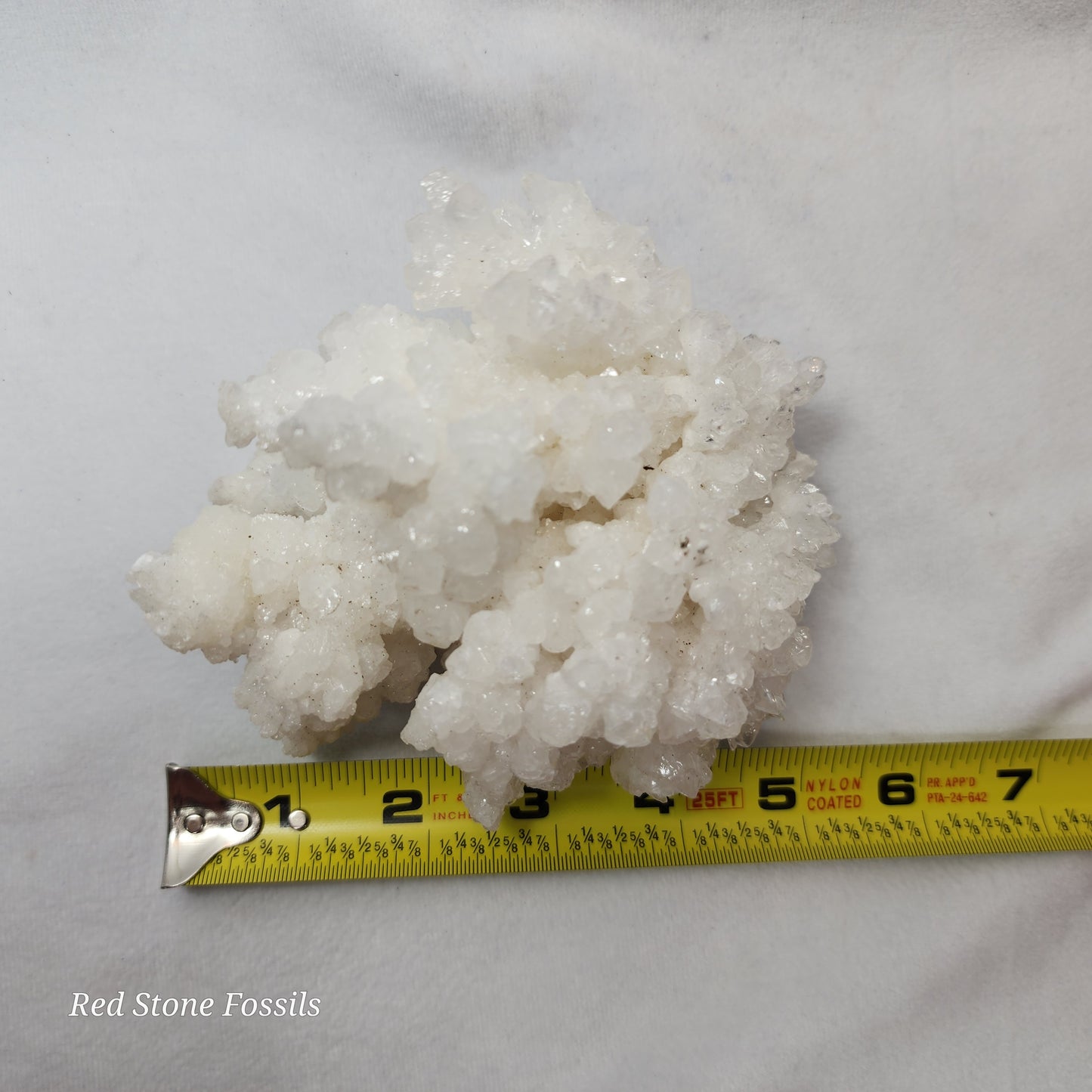 Wonderful White Aragonite Cluster from Mexico