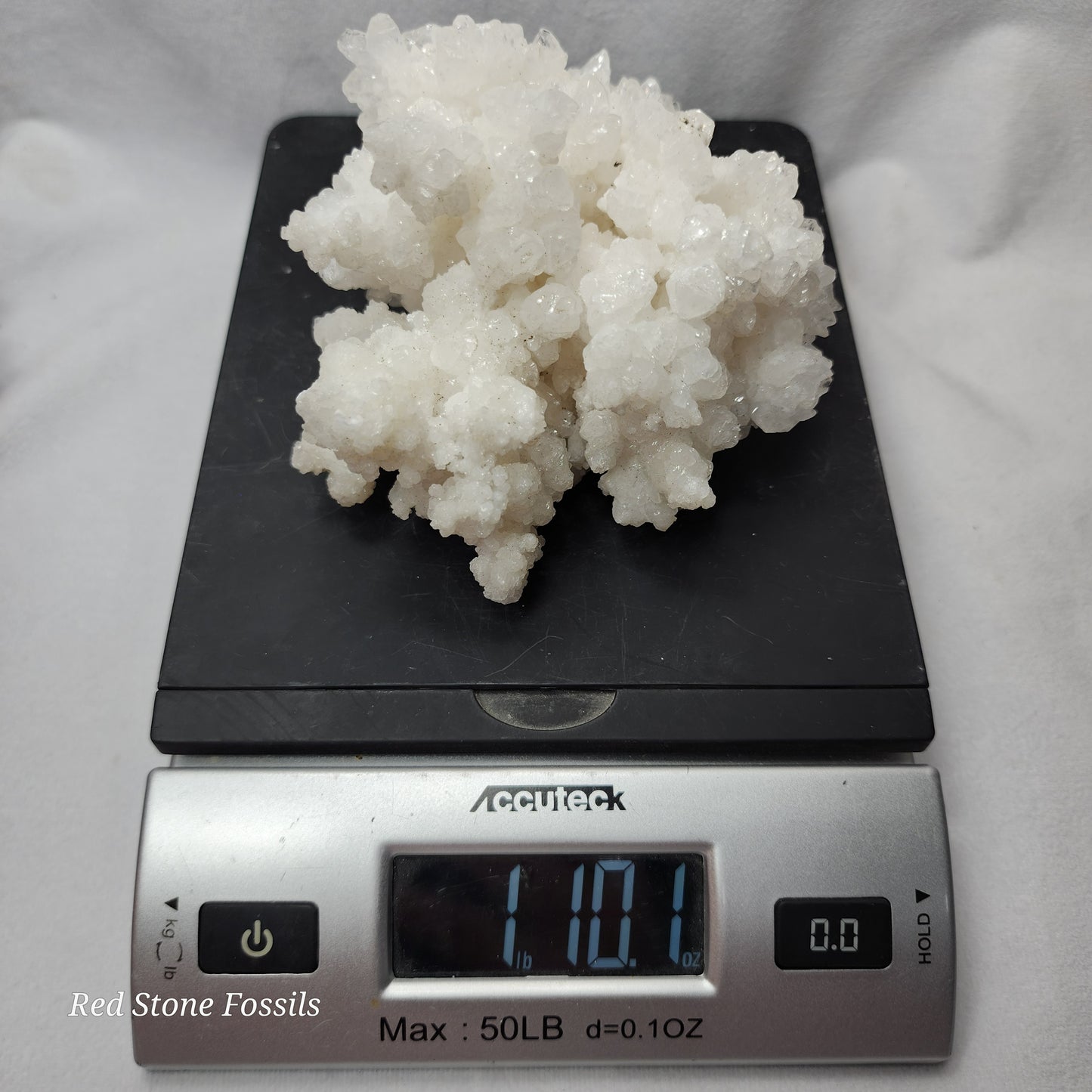 Wonderful White Aragonite Cluster from Mexico