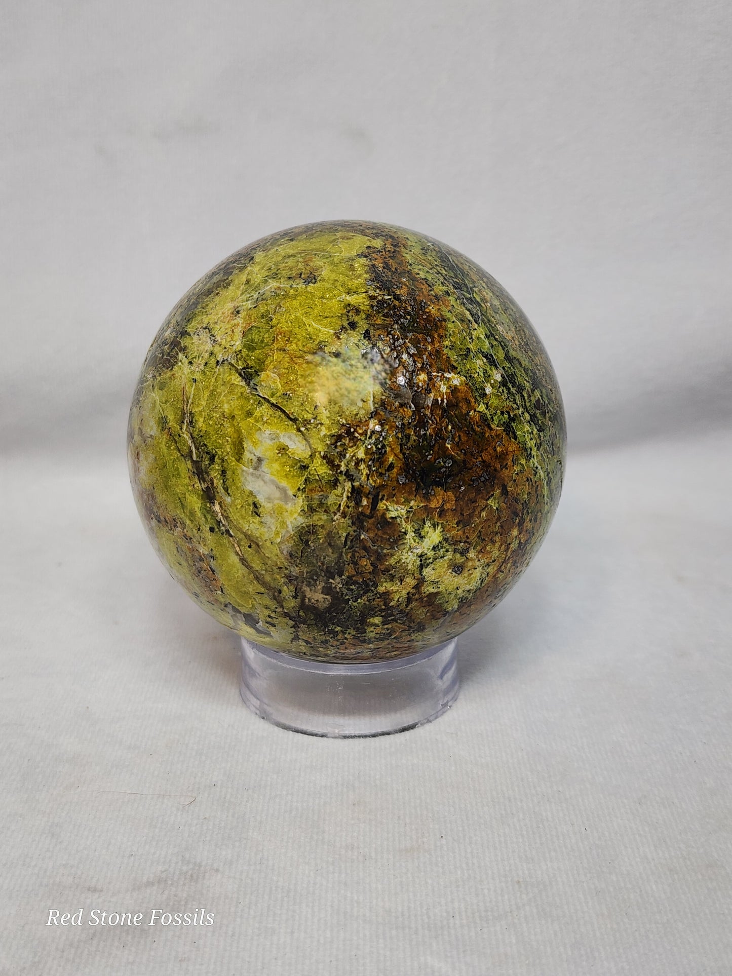 Glamorous Green Opal Sphere