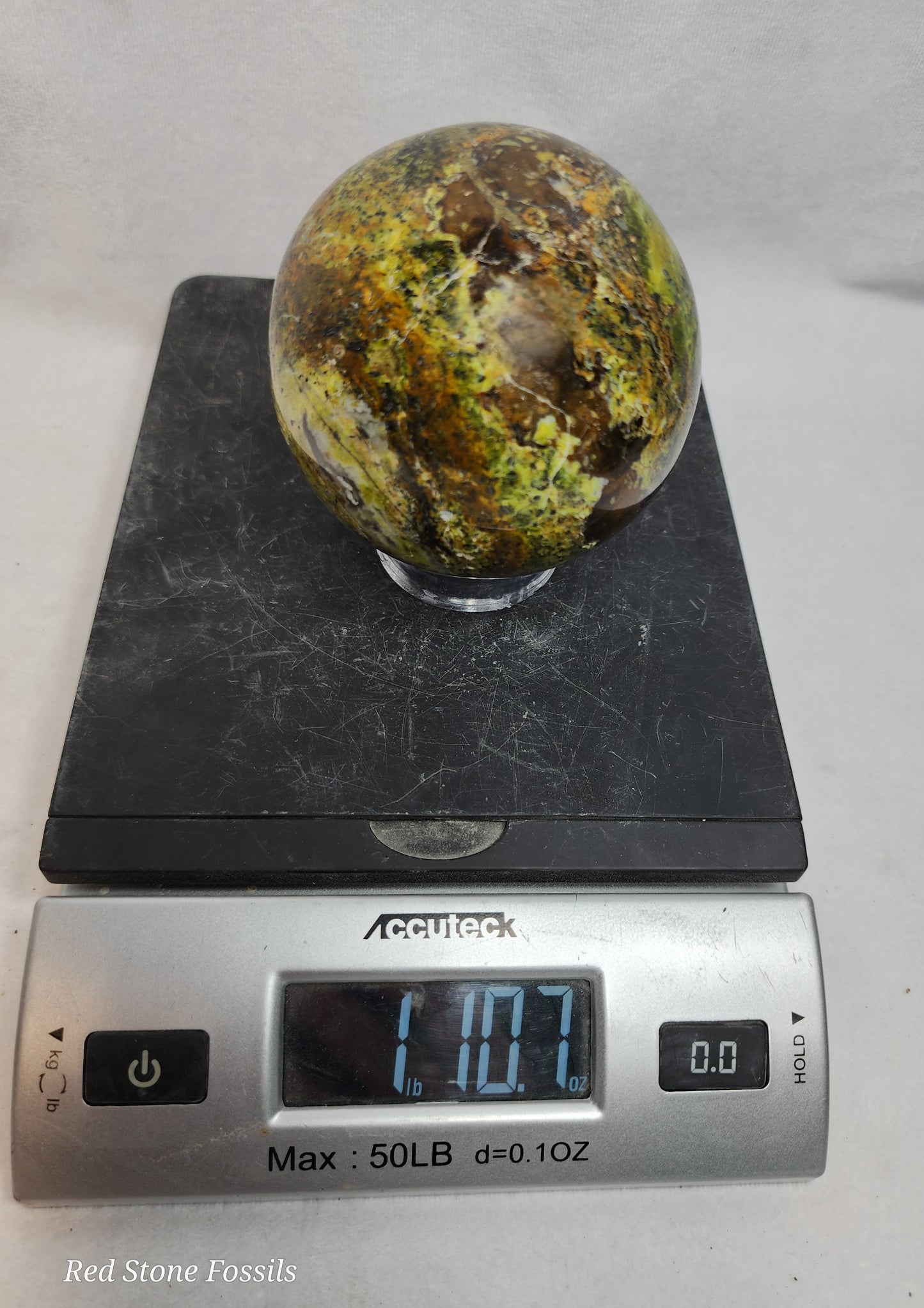 Glamorous Green Opal Sphere