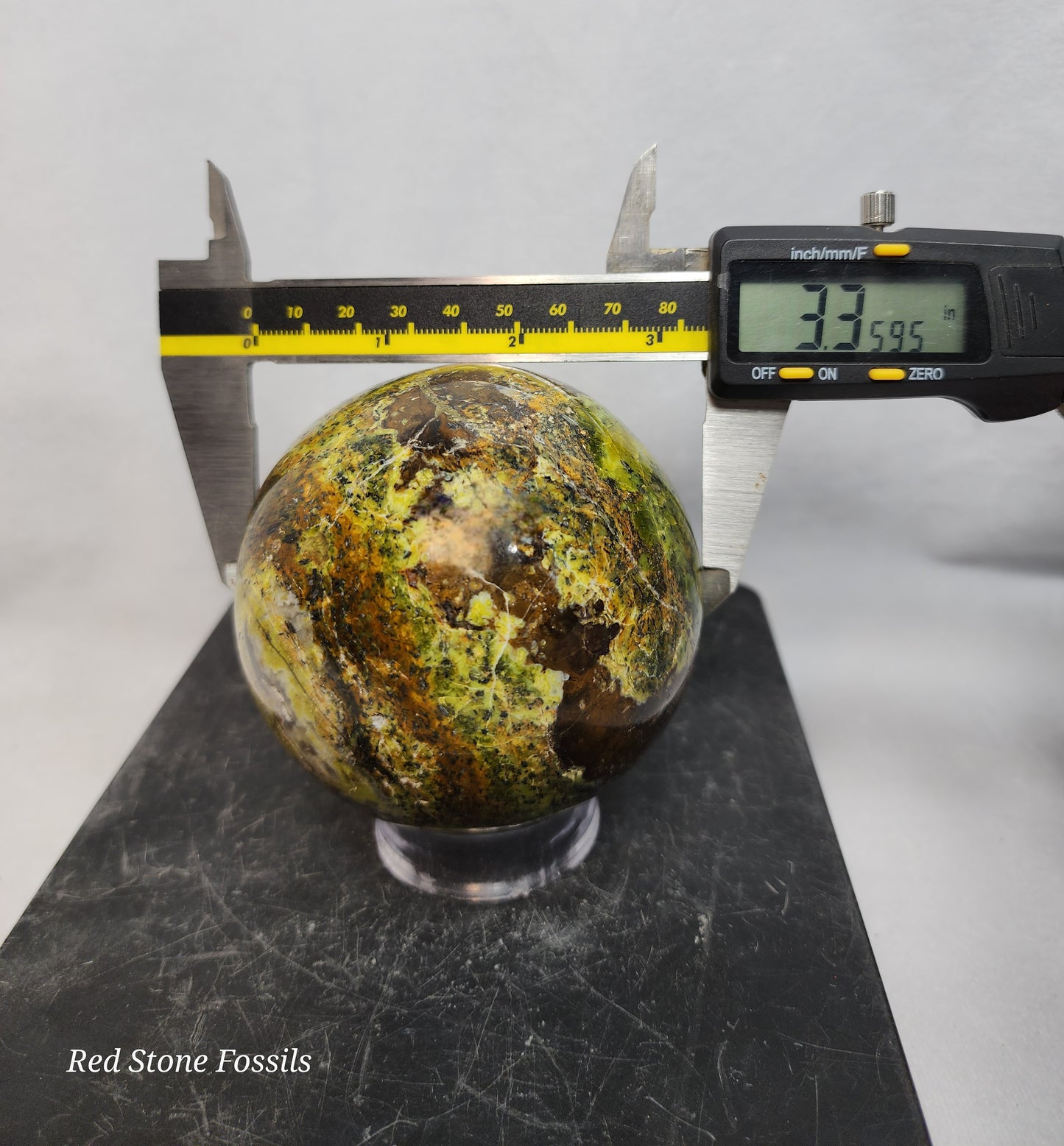 Glamorous Green Opal Sphere
