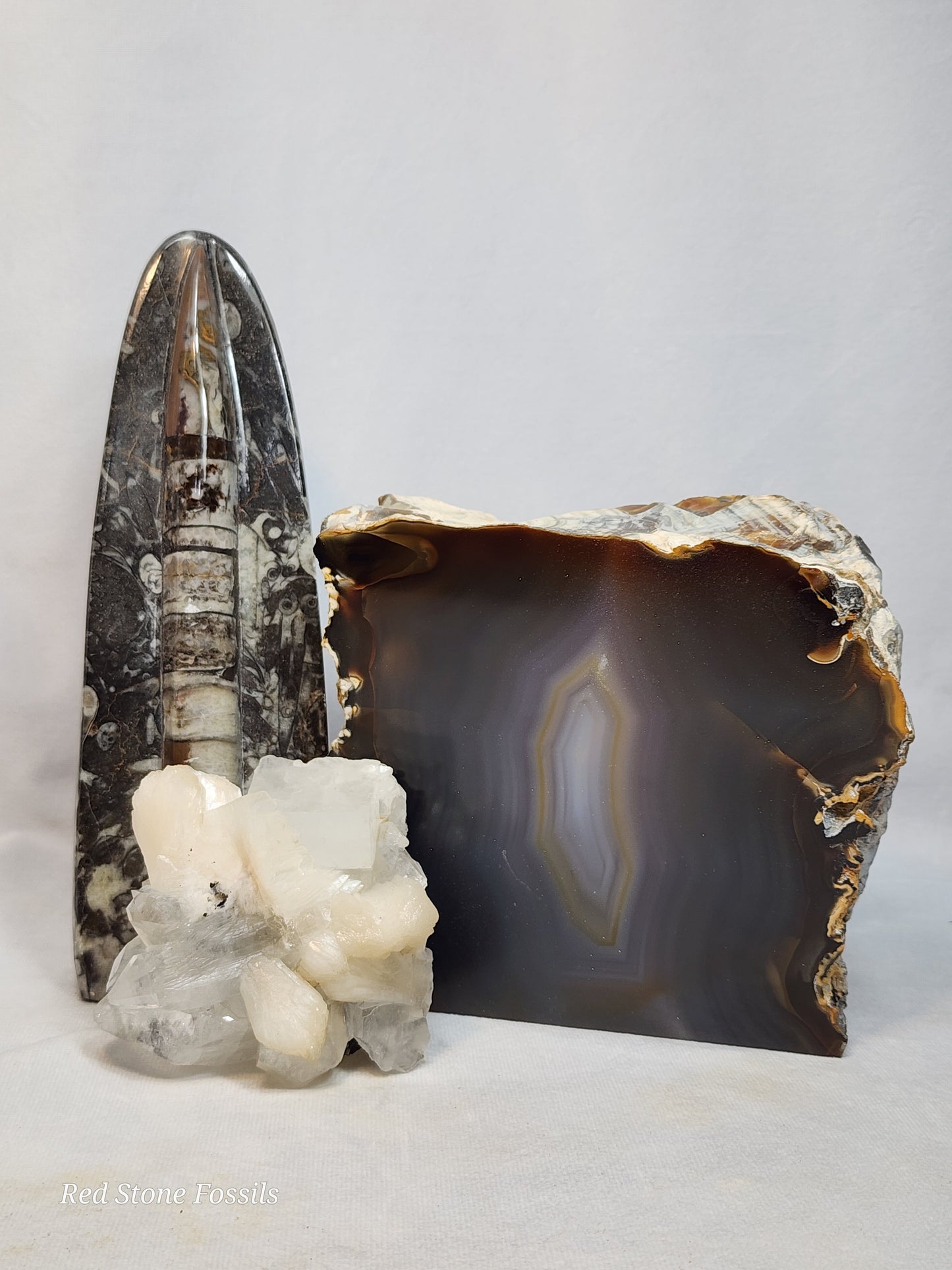 Beautifully Banded Agate Slice