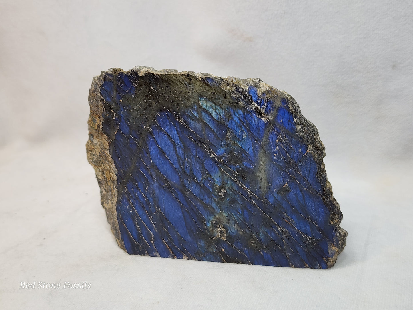 Rough Labradorite with Polished Front