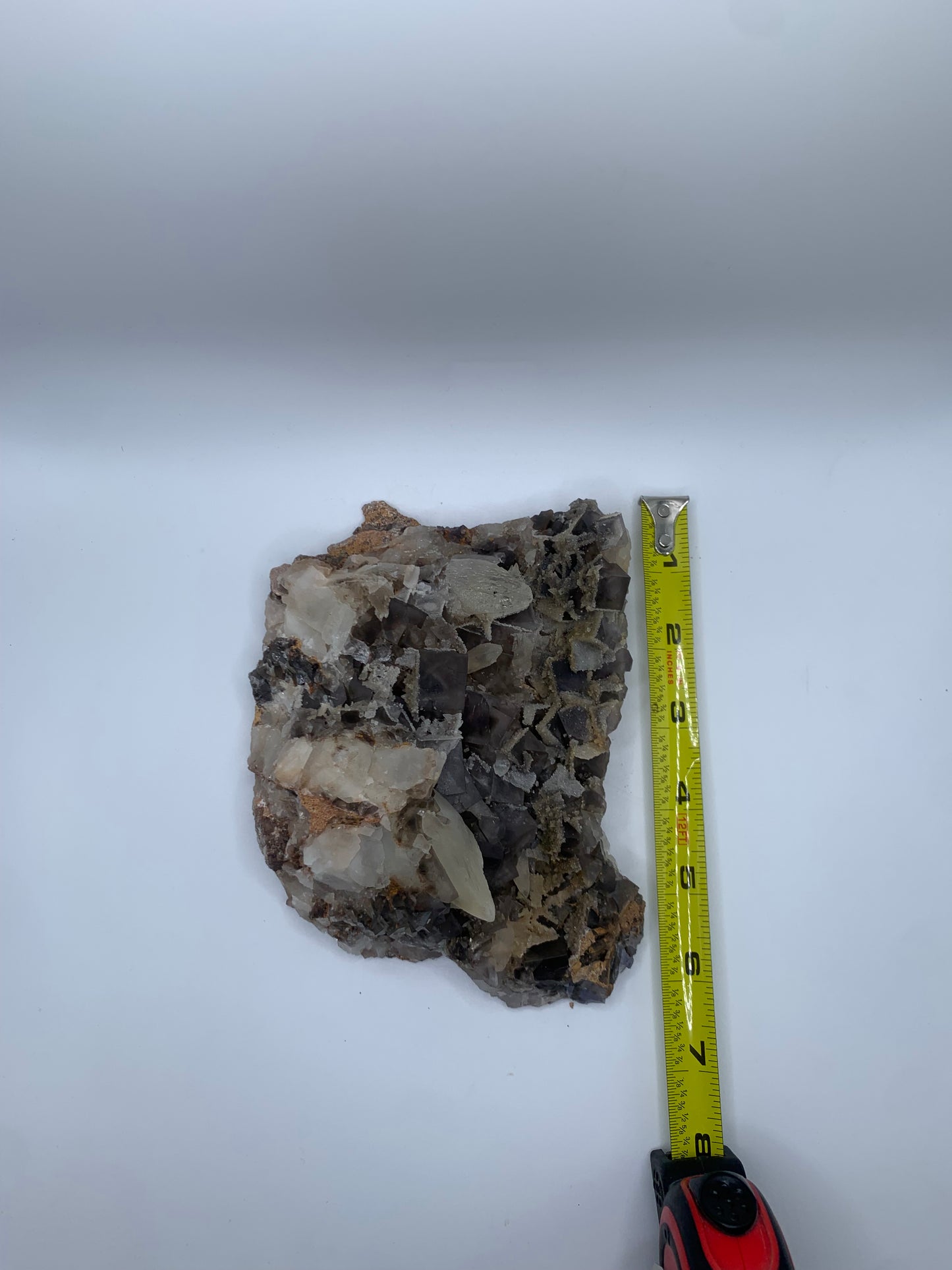 Fabulous Fluorite with Dogtooth Calcite