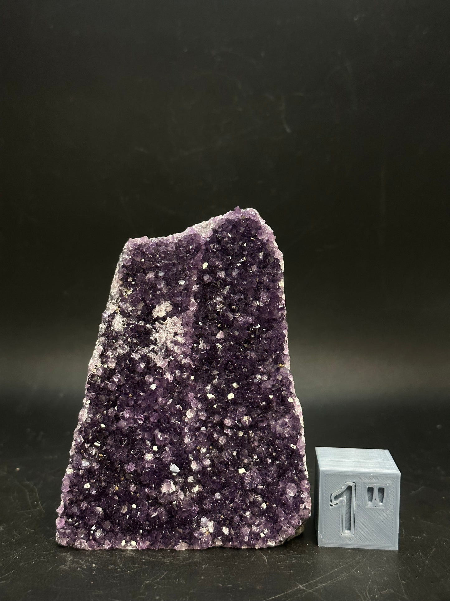 Beautiful Flat-Faced Amethyst