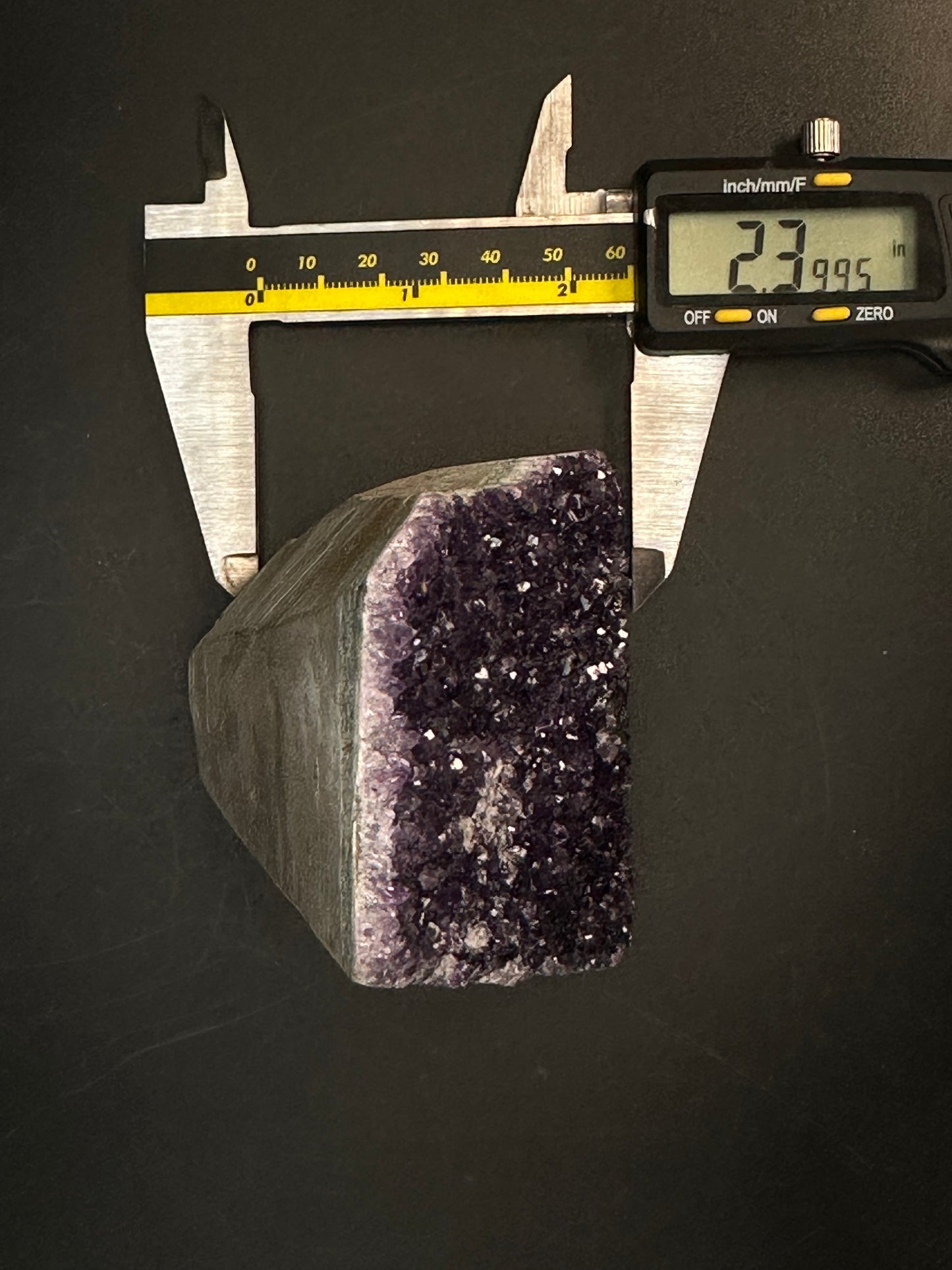 Beautiful Flat-Faced Amethyst