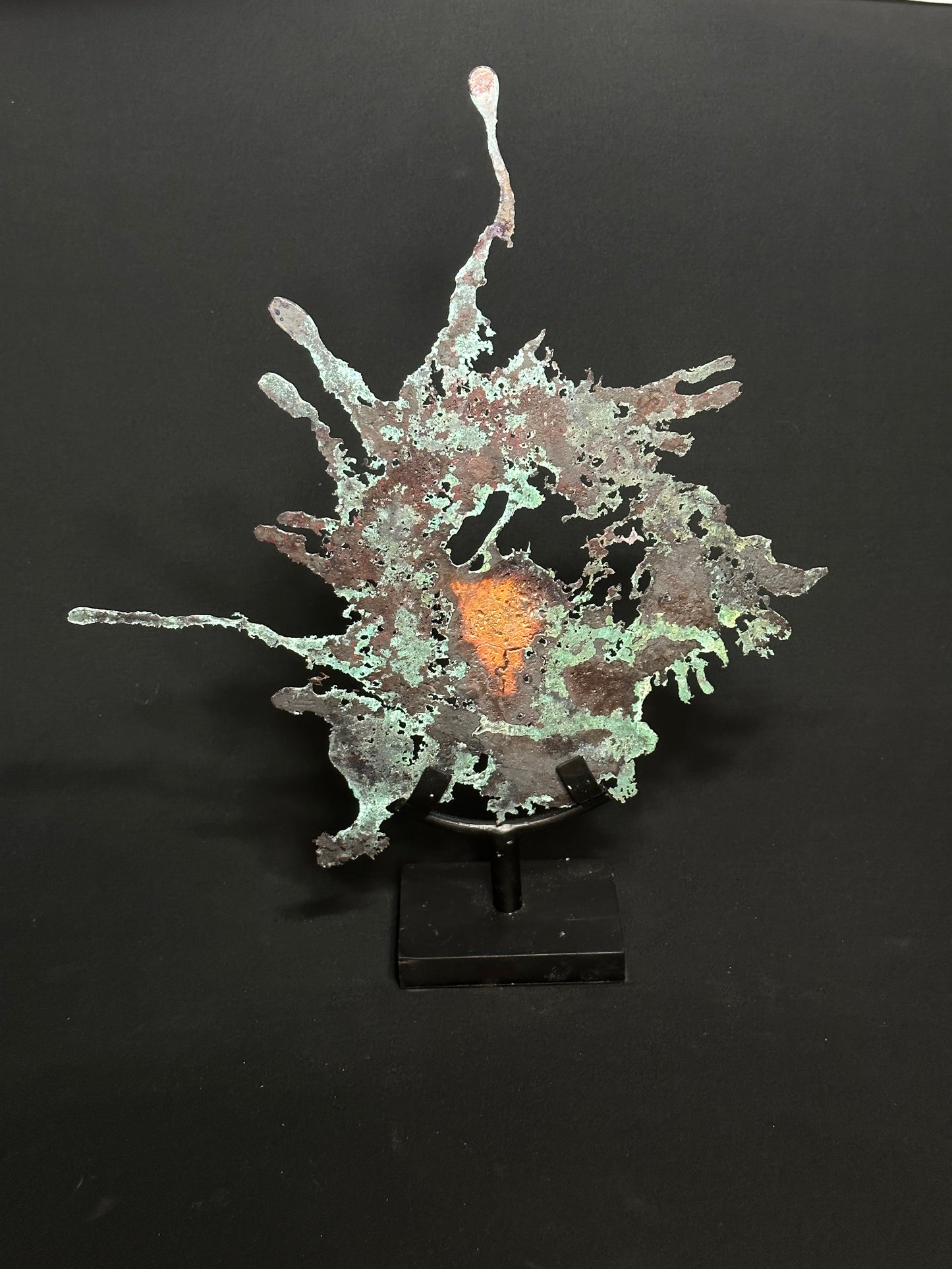 Beautiful Green Splash Copper