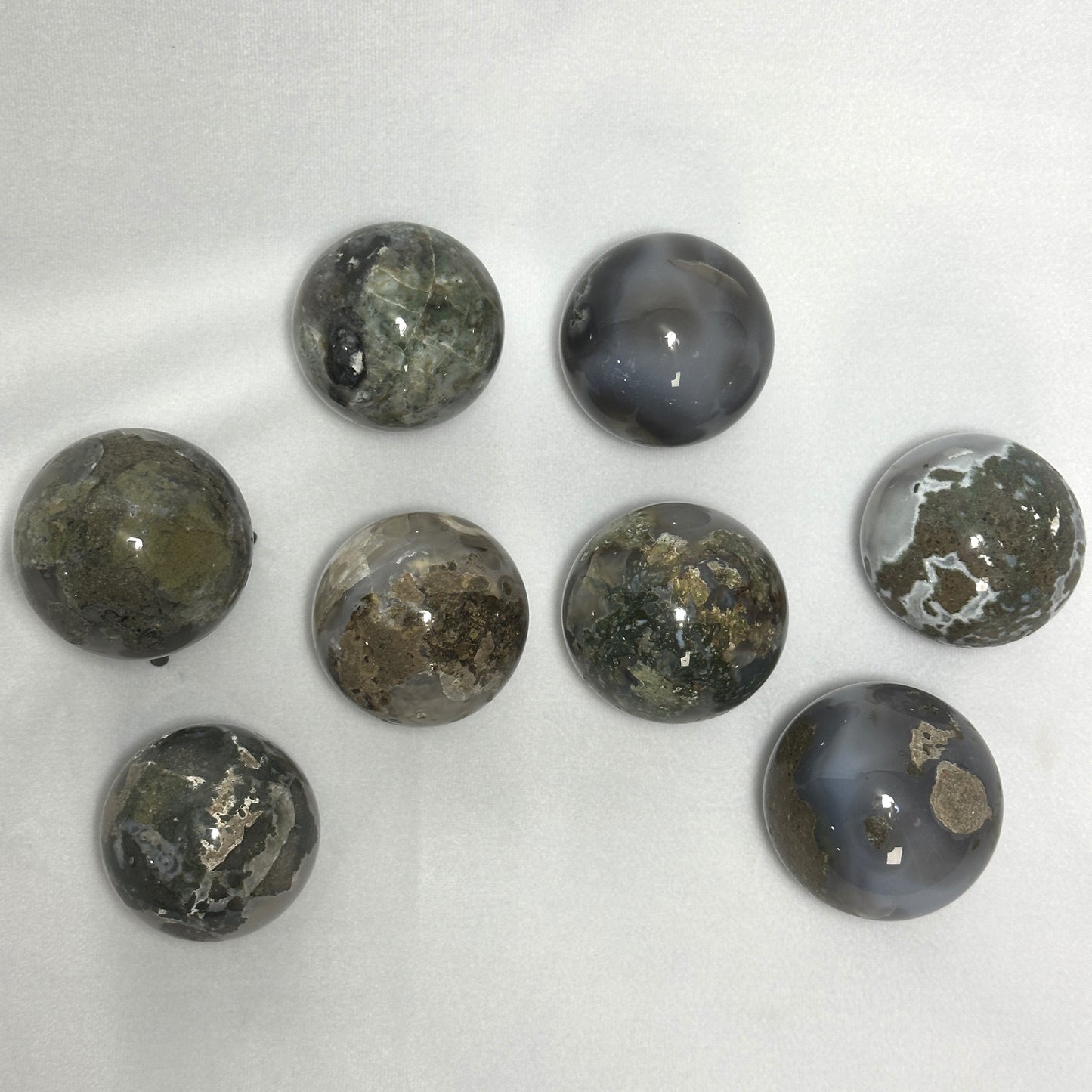 Moss Agate Sphere