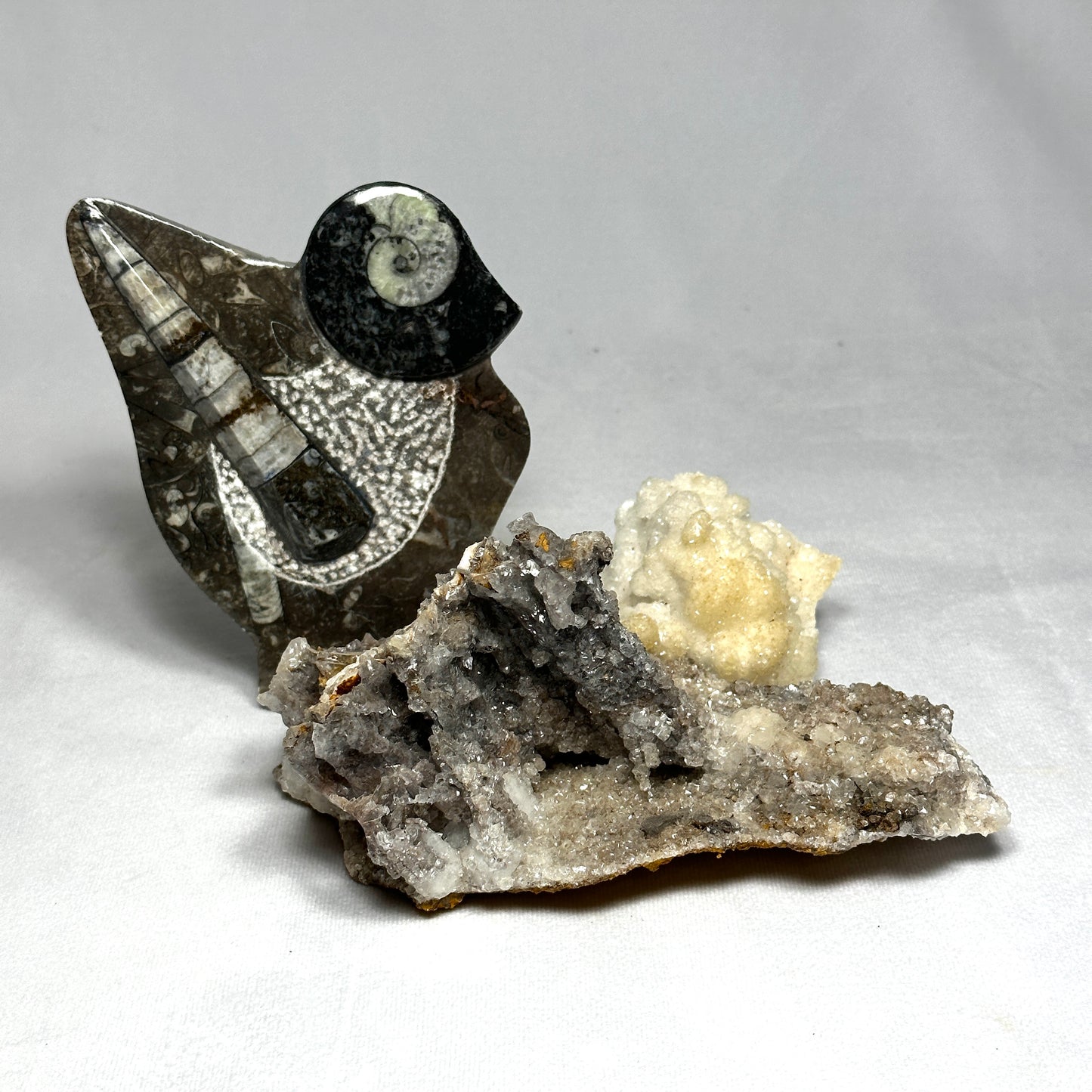 Unique Cave Calcite Cluster