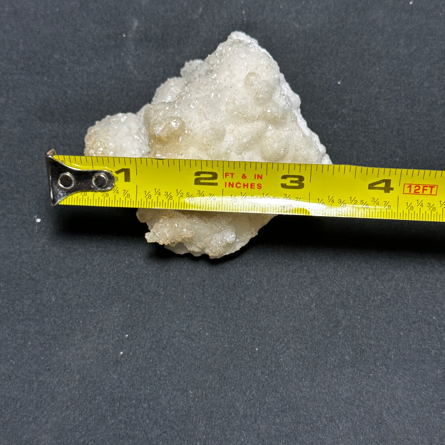 Petite White Calcite Cluster