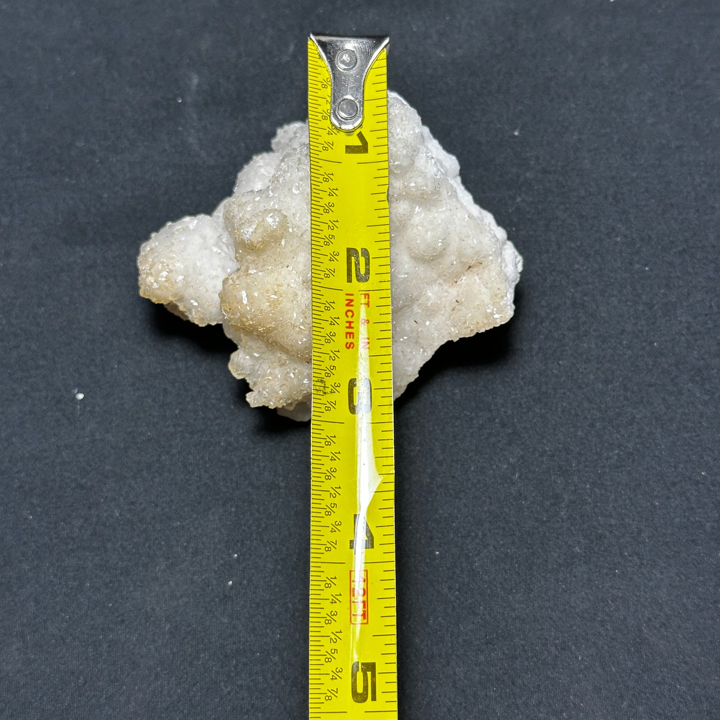 Petite White Calcite Cluster