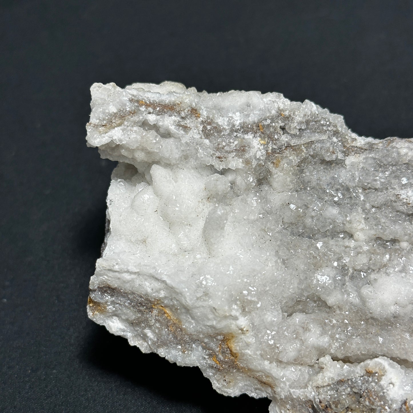 Exquisite White Calcite Cluster