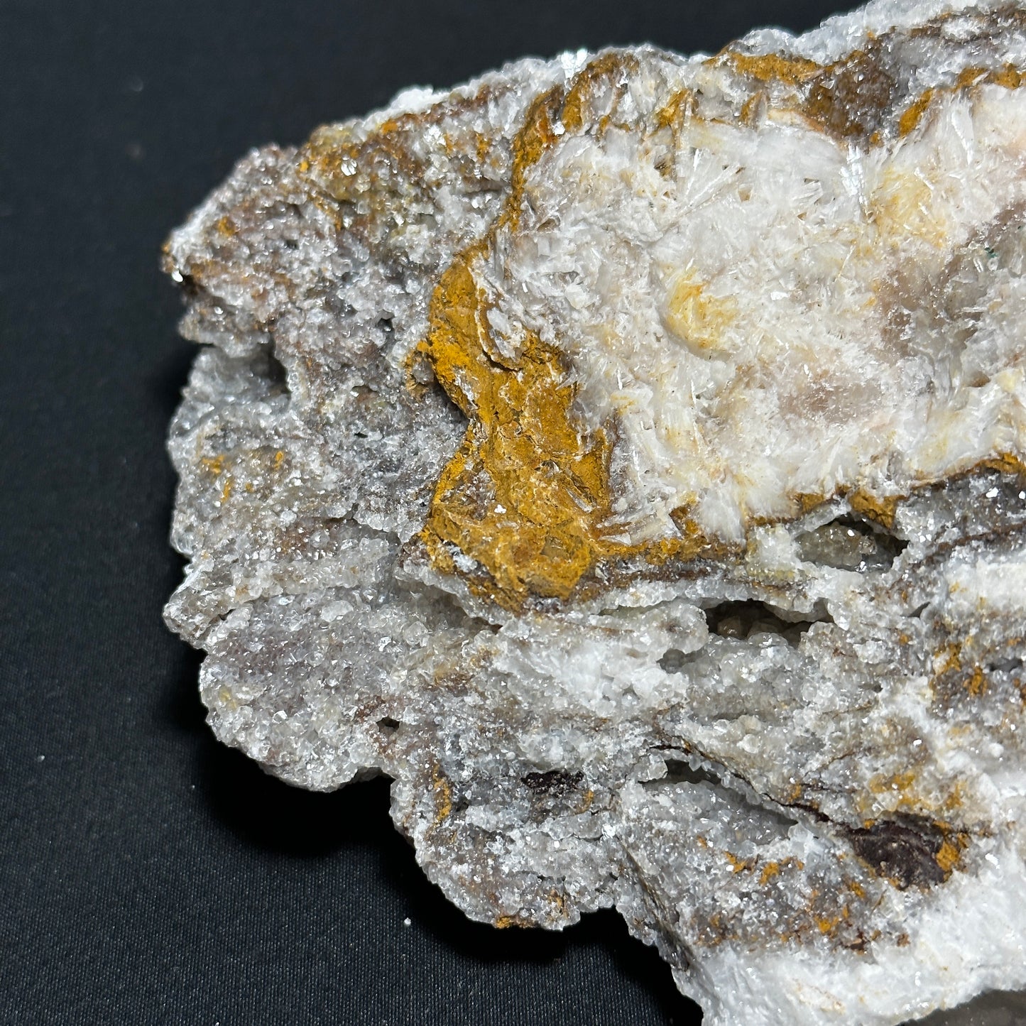 Exquisite White Calcite Cluster