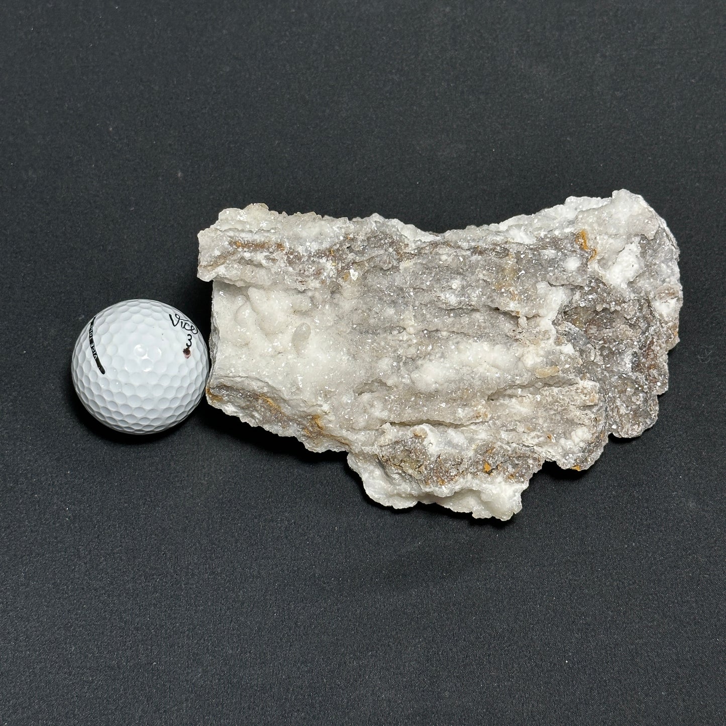 Exquisite White Calcite Cluster