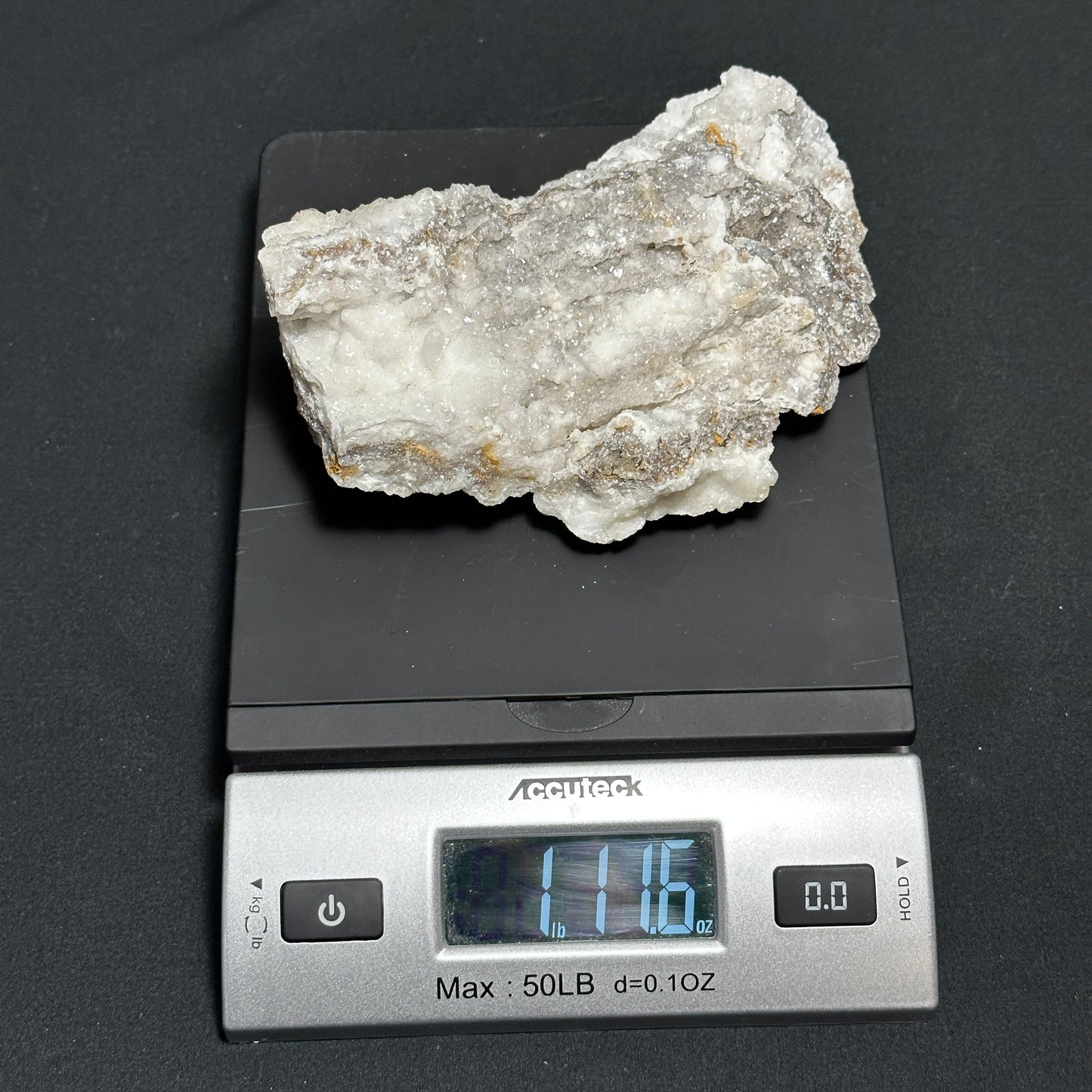 Exquisite White Calcite Cluster