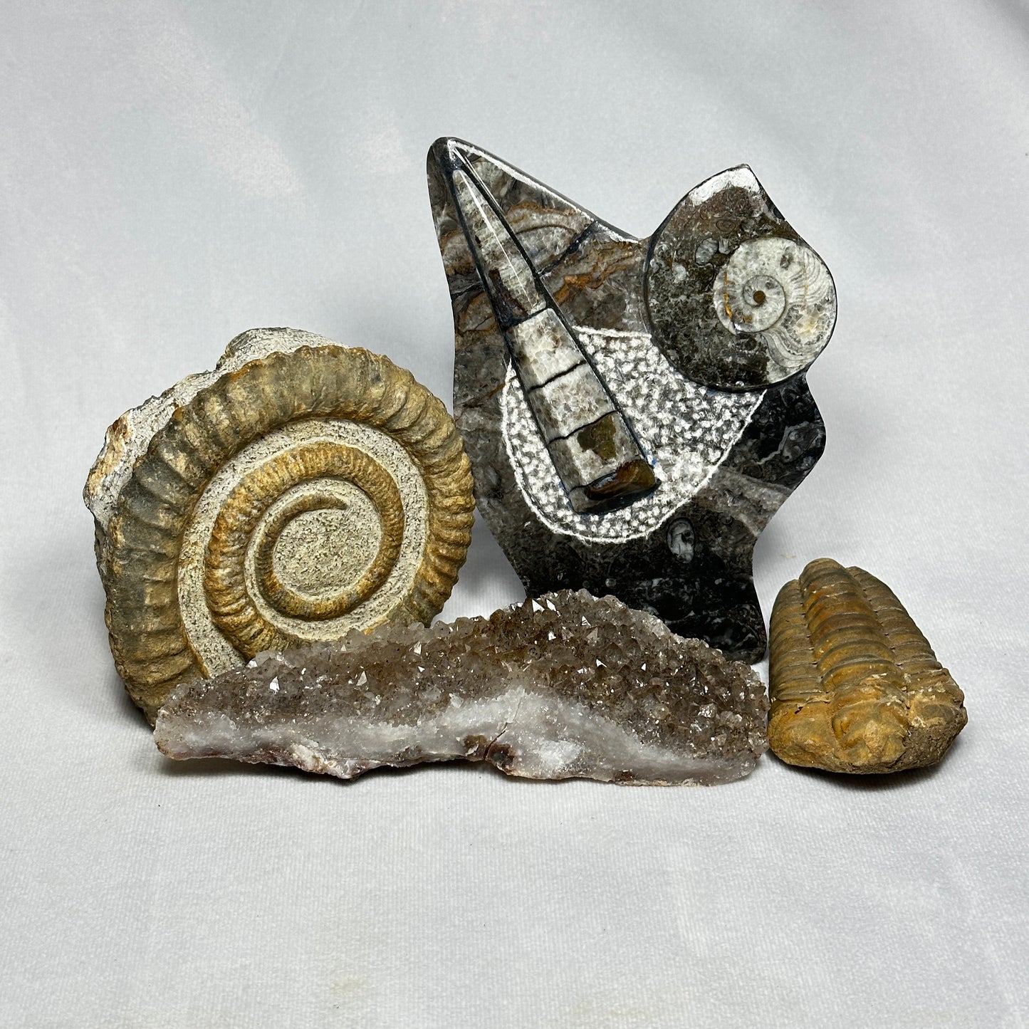 Sparkly Manganese Geode